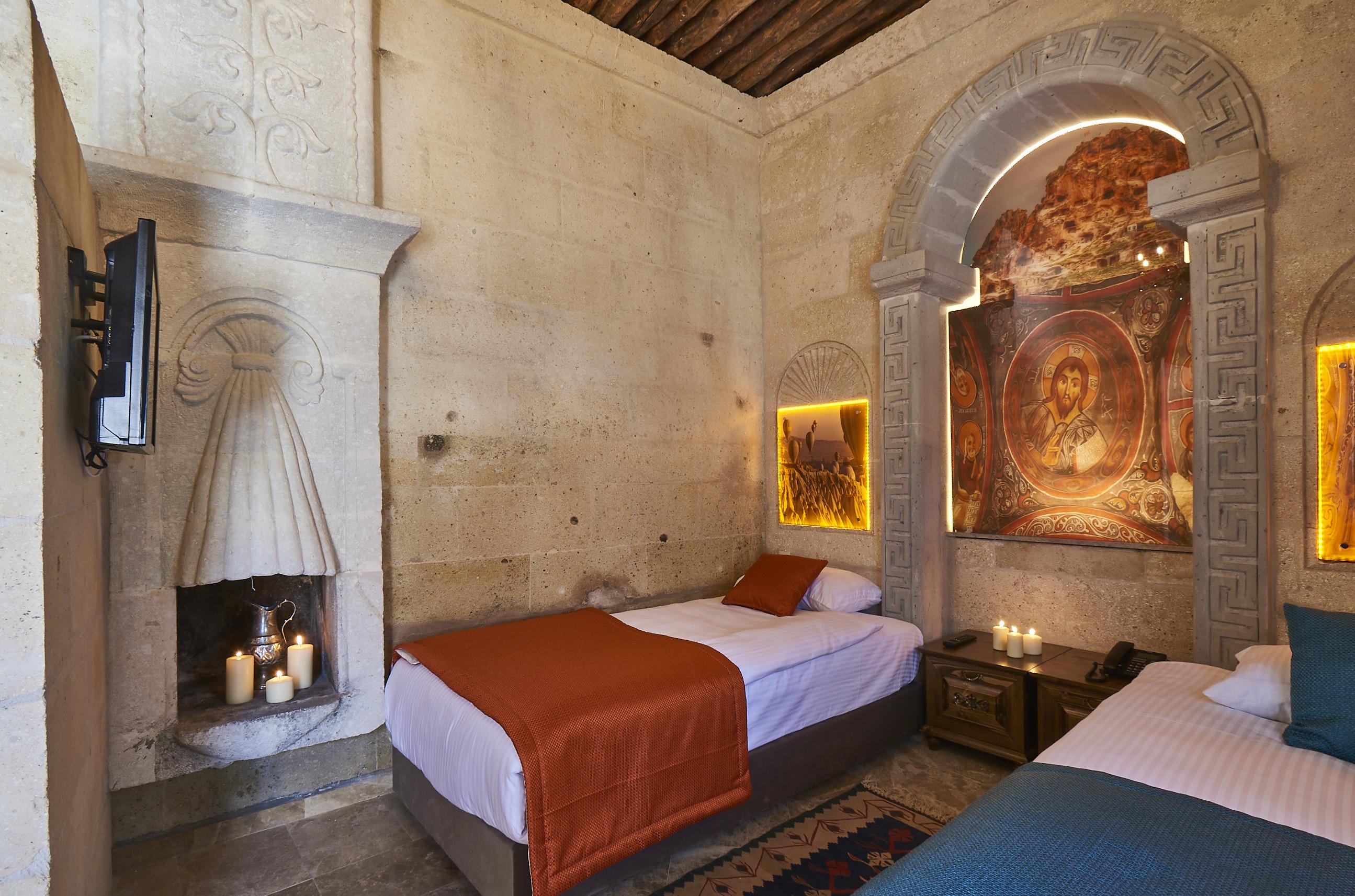 Wings Cappadocia Hotel Üchisar Bagian luar foto