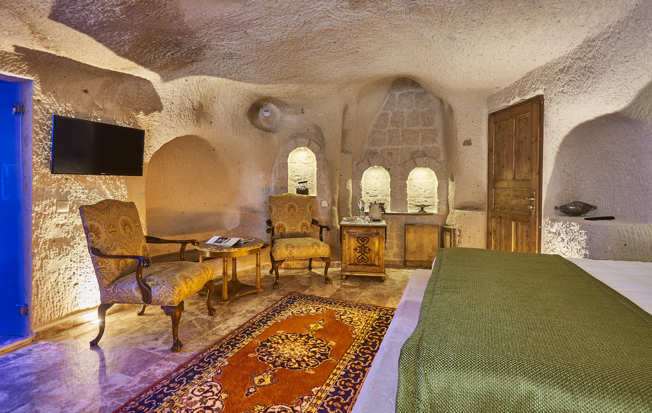 Wings Cappadocia Hotel Üchisar Bagian luar foto