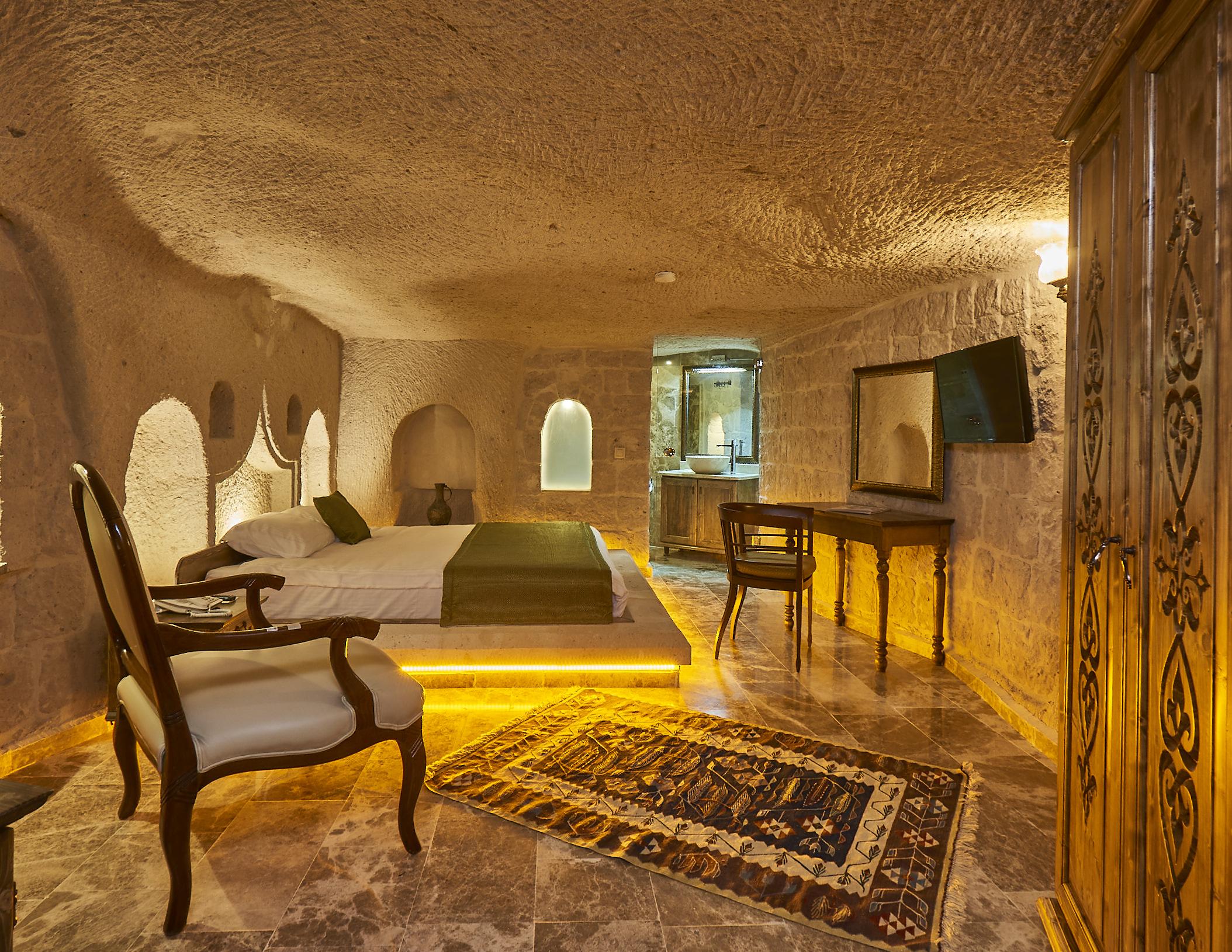 Wings Cappadocia Hotel Üchisar Bagian luar foto