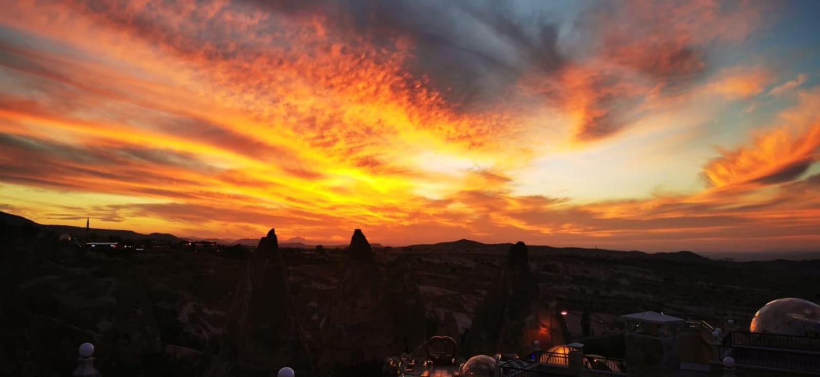 Wings Cappadocia Hotel Üchisar Bagian luar foto