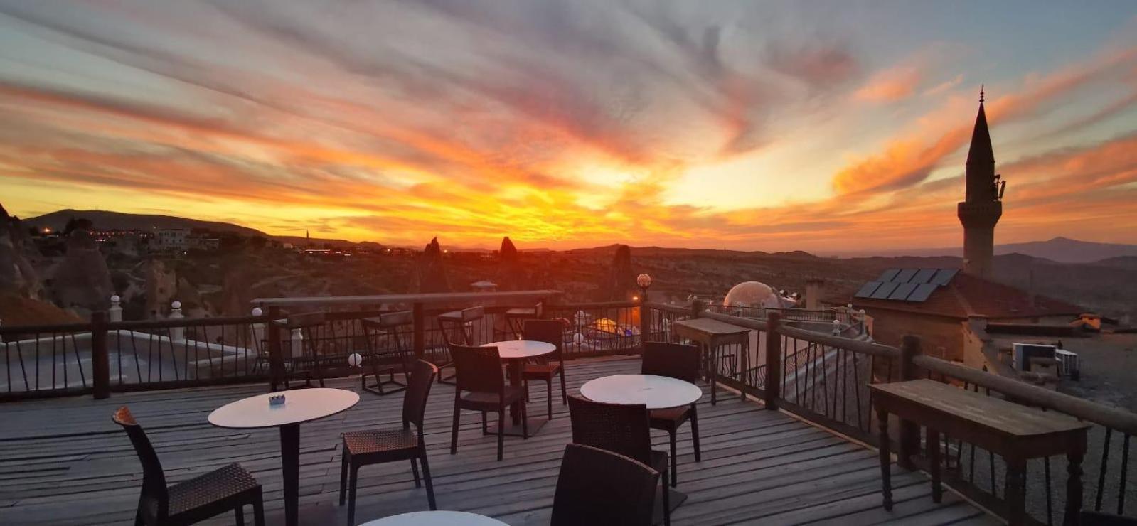 Wings Cappadocia Hotel Üchisar Bagian luar foto