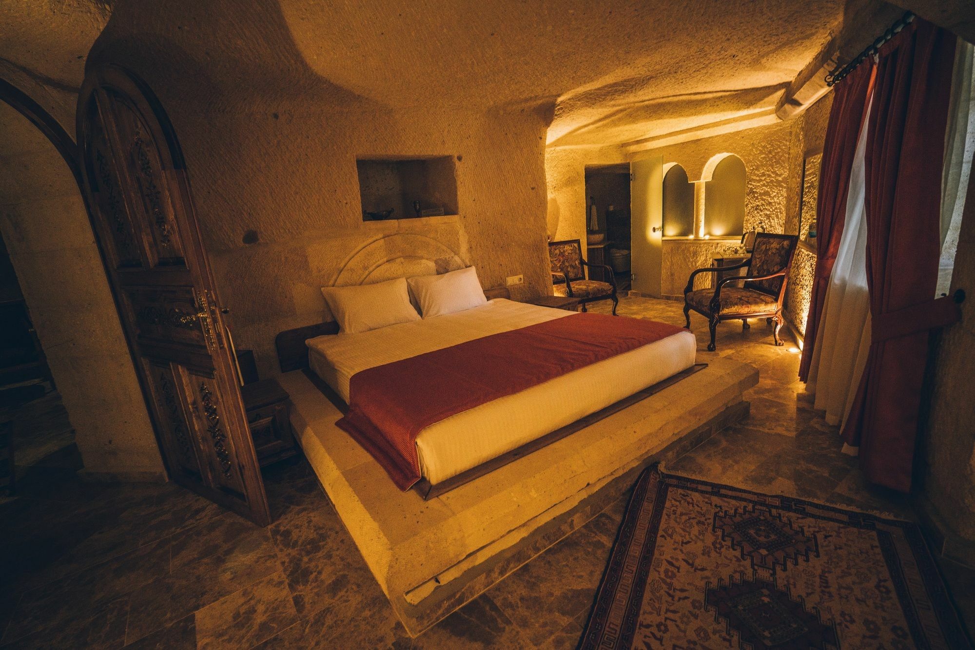 Wings Cappadocia Hotel Üchisar Bagian luar foto