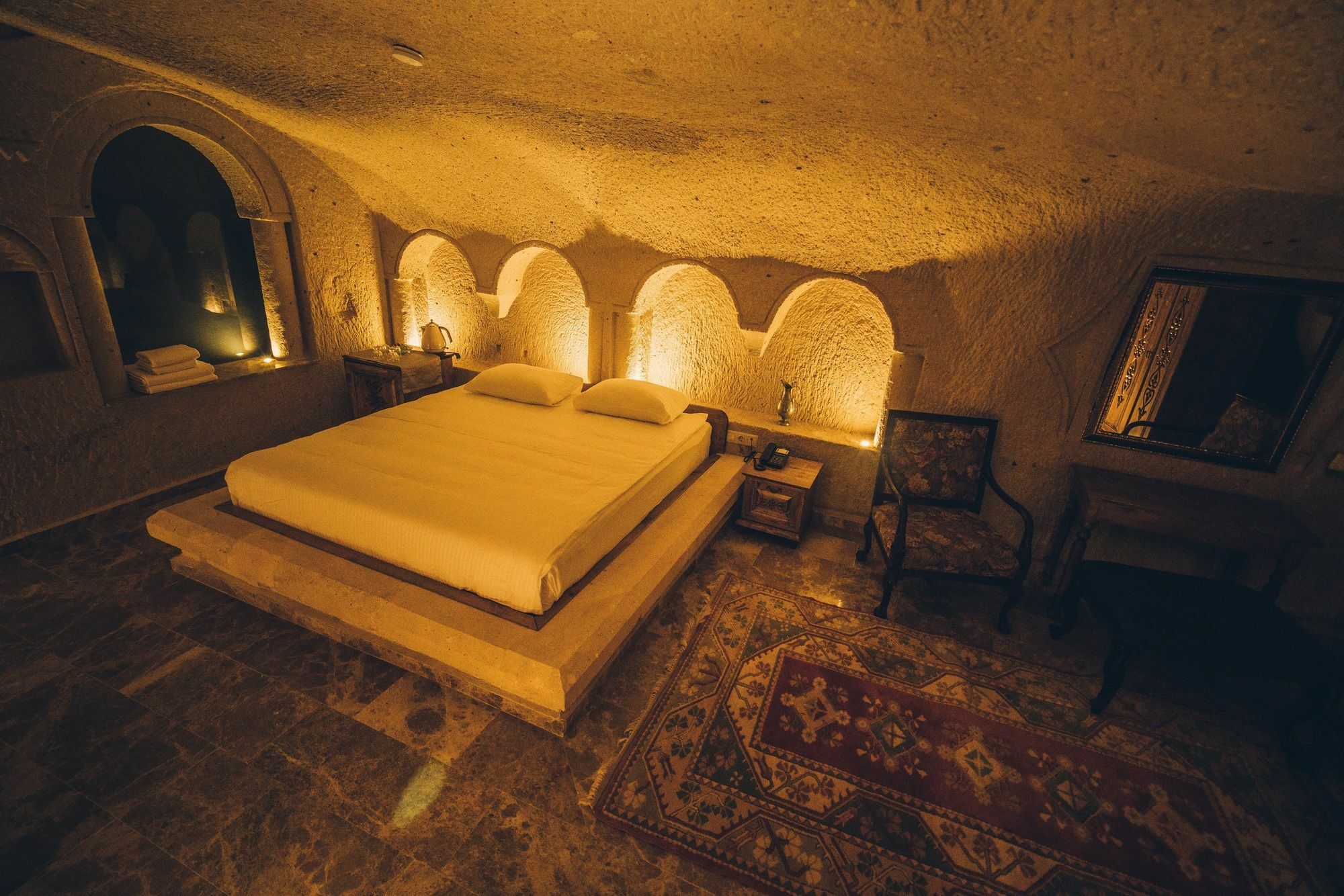 Wings Cappadocia Hotel Üchisar Bagian luar foto